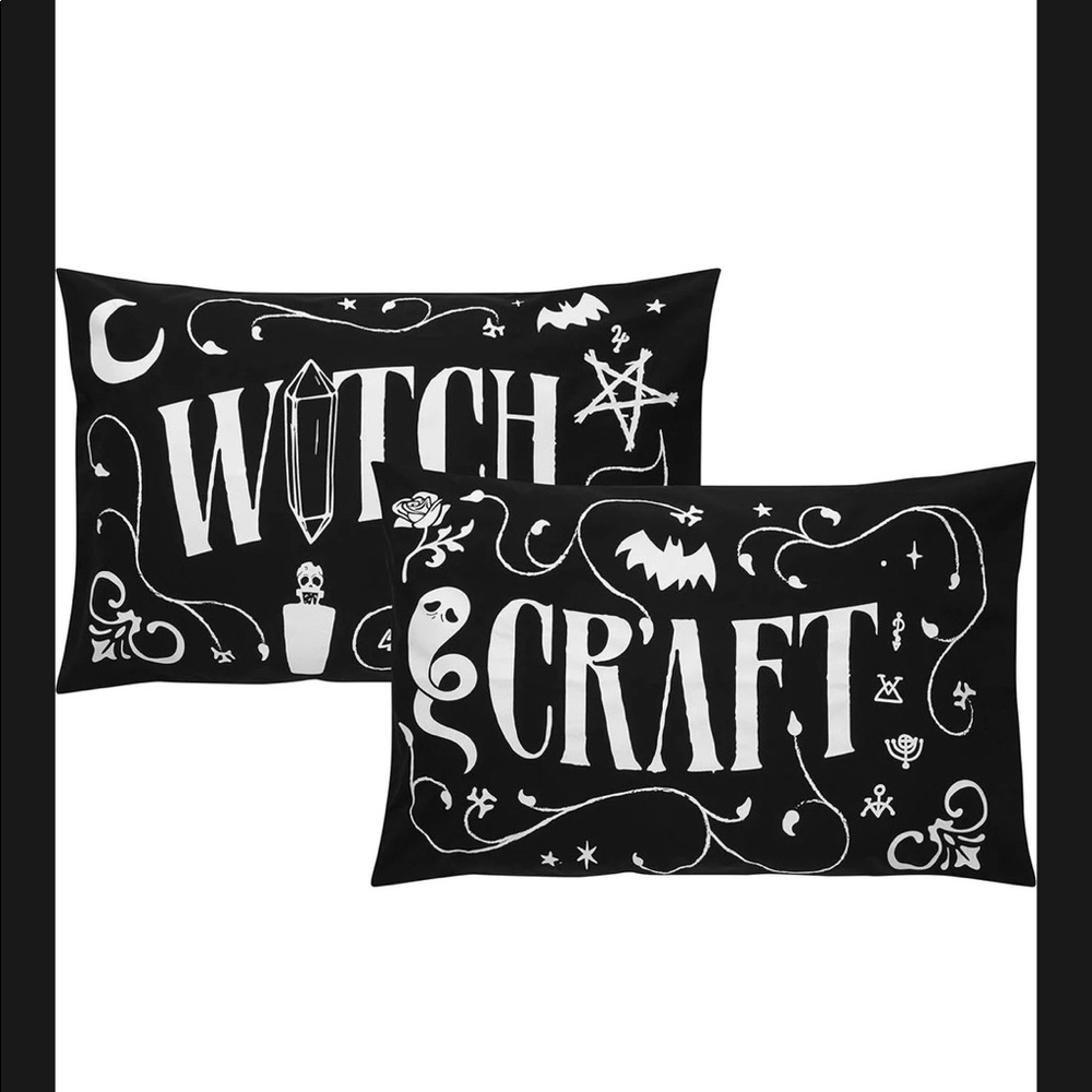 Killstar Set of 2 Pillow Cases